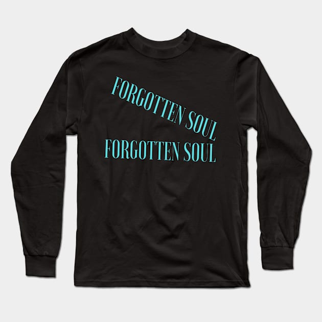 Forgotten Soul Long Sleeve T-Shirt by BRIJLA